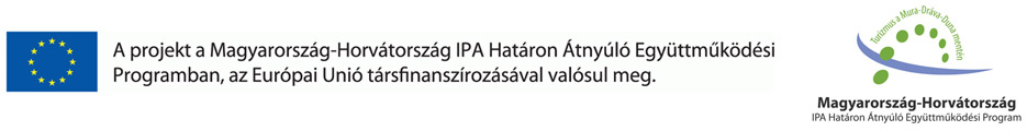 A projekt a Magyarország-Horvátország IPA Határon Átnyúló Együttműködési Programban, az Európai Unió társfinanszírozásával valósul meg.